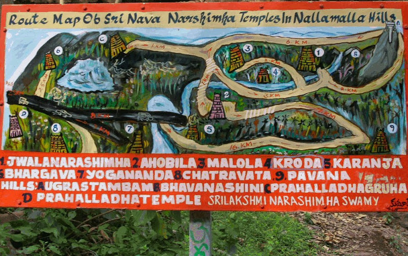 The Nine Narasimhasthala Ahobilam Route