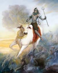 Nandi and Lord Shiva