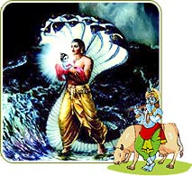 birth-shri-krishna-indian-mythology-vasudev-carrying-lord-yamuna